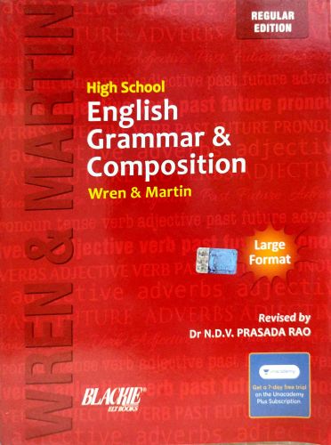WREN & MARTIN High School English Grammer & Composition