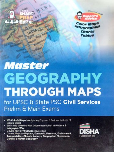 Disha's Expert's Advice Master GEOGRAPHY THROUGH MAPS
