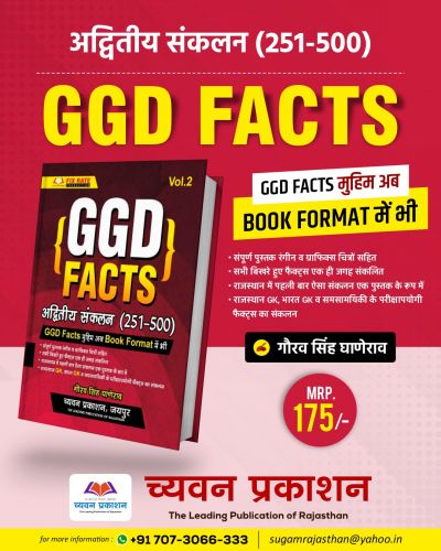 GGD FACTS अद्वितीय संकलन ( 251 - 500) Vol 2