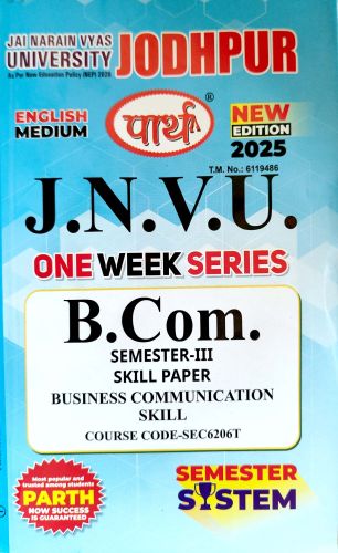 पार्थ BCOM SEM III SKILL PAPER BUSINESS COMMUNICATION SKILL