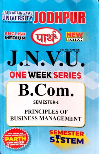 पार्थ JNVU BCOM SEM I PRINCIPAL OF BUSINESS MANAGEMENT