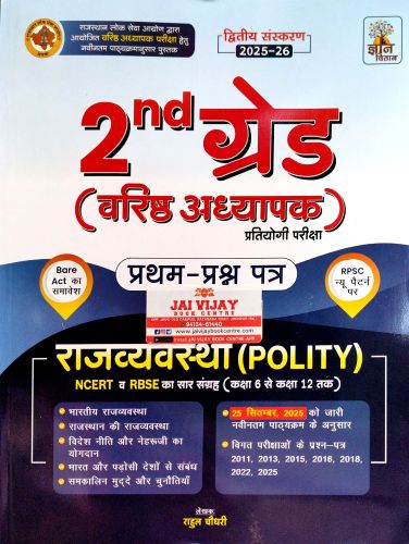 ज्ञान वितान 2nd ग्रेड राजव्यवस्था ( Polity)