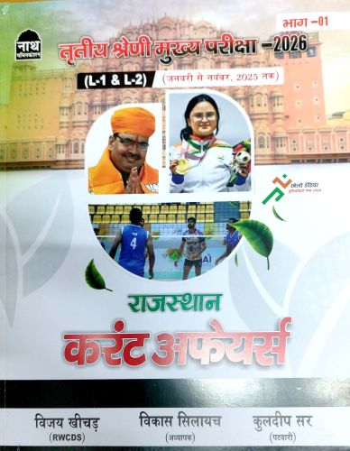 नाथ तृतीय श्रेणि मुख्य परीक्षा LI  /  LII राजस्थान करेंट अफेयर्स