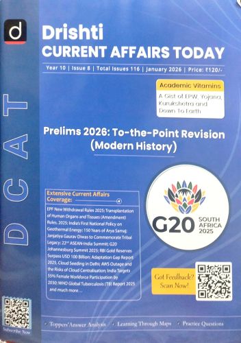Drishti CURRENT AFFAIRS TODAY January 2026
