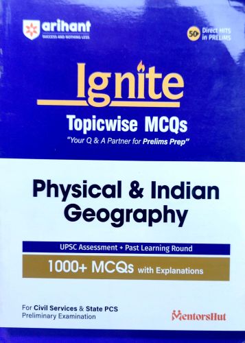 arihant Ignite Topicwise  MCQ Physical & Indian Geography