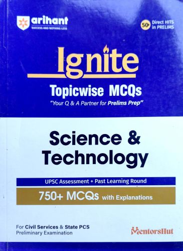 arihant Ignite Topicwise  MCQ Science & Technology