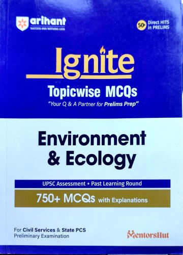 arihant Ignite Topicwise  MCQ Environment & Ecology
