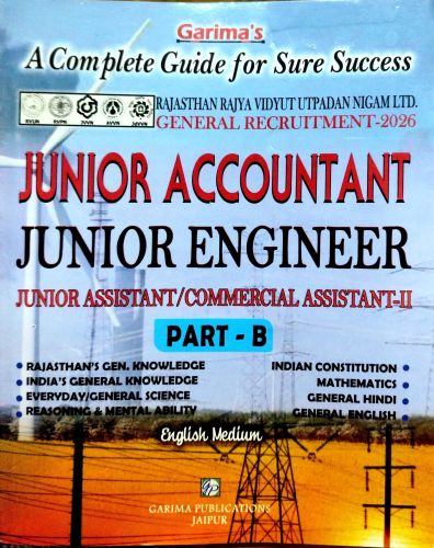 Garimas Junior Accountant JUNIOR ENGINEER PART B