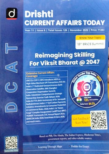Drishti CURRENT AFFAIRS TODAY November 2026